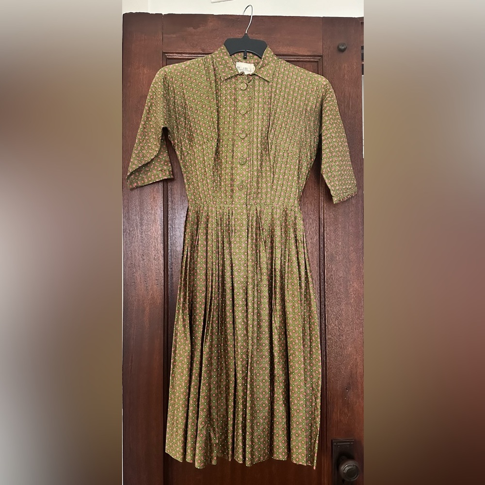 Wendy Woods Vintage Paisley Dress